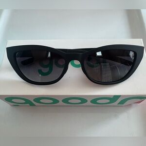 Goodr stealth mode supreme Black Cat-Eye Sunglasses
